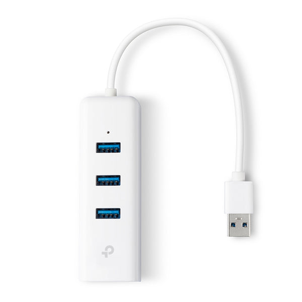 TP Link UE330 USB 3.0 3-Port Hub & Gigabit Ethernet Adapter 2 in 1 USB Adapter