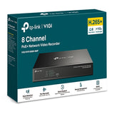 TP-Link VIGI NVR-1008H-8MP POE+ Network Video Recorder