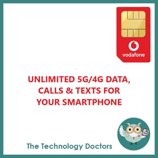 Vodafone Unlimited Evolve 5G Mobile SIM/eSIM