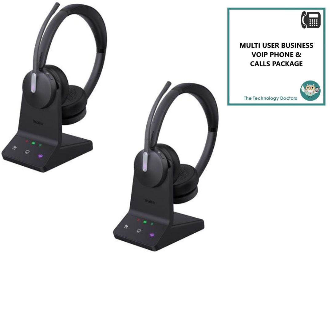 Yealink WH64 Dual DECT Wireless Headset