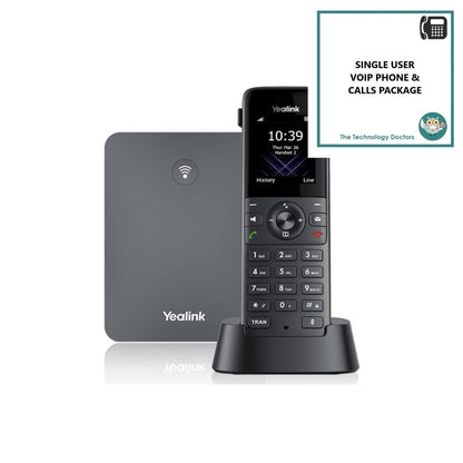 Yealink W74P DECT VOIP/SIP Handset with Unlimited UK Calls