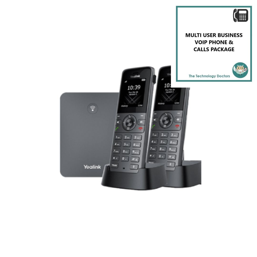 Yealink W74P DECT VOIP/SIP Handset with Unlimited UK Calls