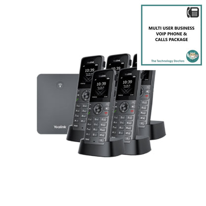 Yealink W74P DECT VOIP/SIP Handset with Unlimited UK Calls