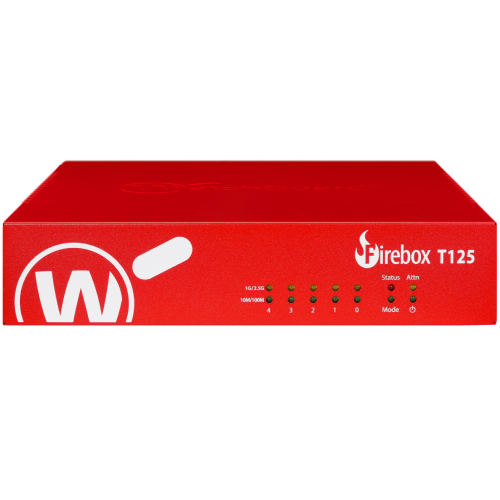 WatchGuard Firebox T125-W WiFi7 Network Firewall