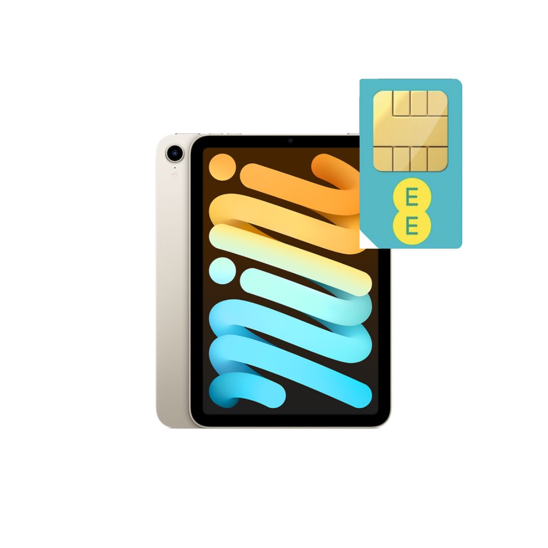 Apple iPad Mini A17 Pro 128Gb WiFi & Cellular with Unlimited 5G Data
