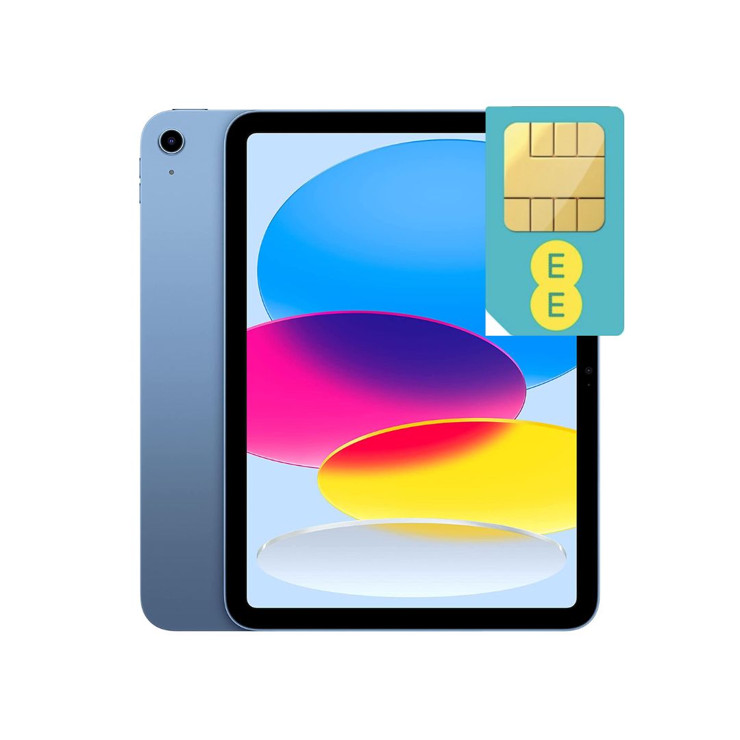 Apple iPad A16 128Gb WiFi & Cellular with Unlimited 5G Data – The