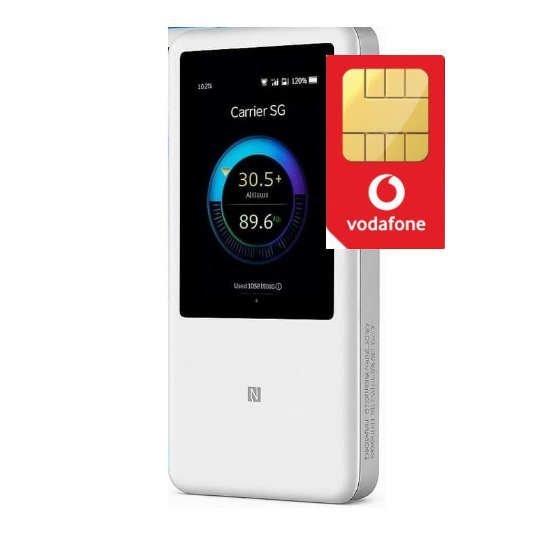 ZTE 5G U60 Dual Band Mobile WiFi7 with Unlimited 5G Data