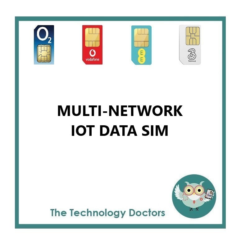 Quad-Network M2M/IOT Data SIM