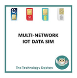 Quad-Network M2M/IOT Data SIM with Fixed IP Option