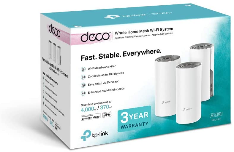 TP Link Deco E4 Mesh WiFi System