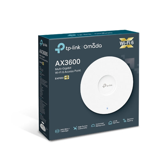 TP Link Omada EAP660HD WiFi6 Access Point