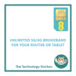 TP Link MR600 4G+ LTE Cat6 Router (v3) with Unlimited Data