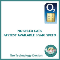 O2 Unlimited 5G/4G Data SIM