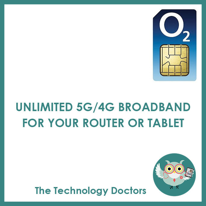 O2 Unlimited 5G/4G Data SIM with FREE Roaming in Europe – The ...