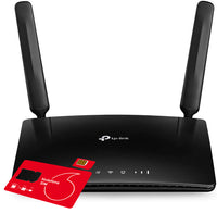 TP Link MR6400 4G LTE Cat4 Router with Unlimited Data